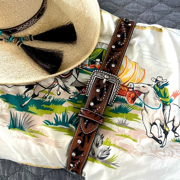 Ariat Accessories - 🤠 ARIAT WESTERN BELT - 2011 LIMITED EDITION BUCKLE FROM ORIGINAL MASTER